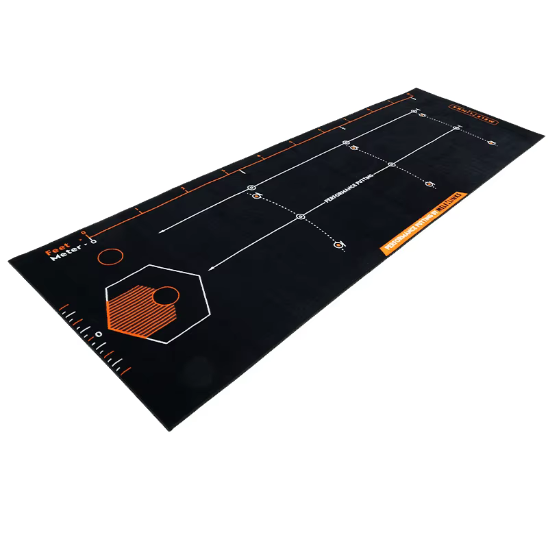 Tapis de mise de Golf Portable, tapis de pratique de Golf, entraîneur de mise de Golf en intérieur,