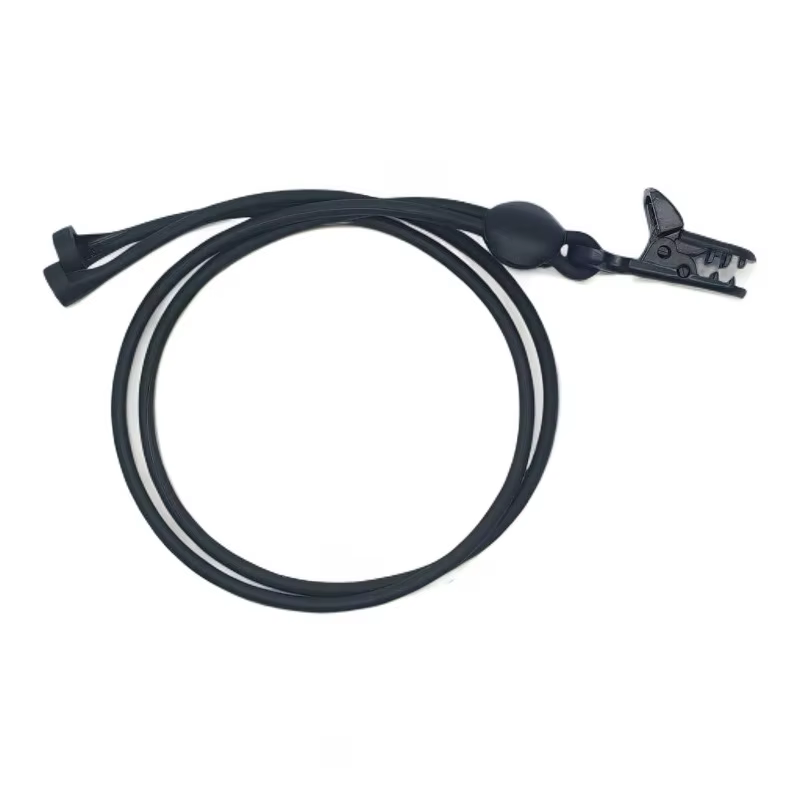 Clip anti-perte en silicone pour aides auditives, cordon élastique de fixation pour aides auditives,