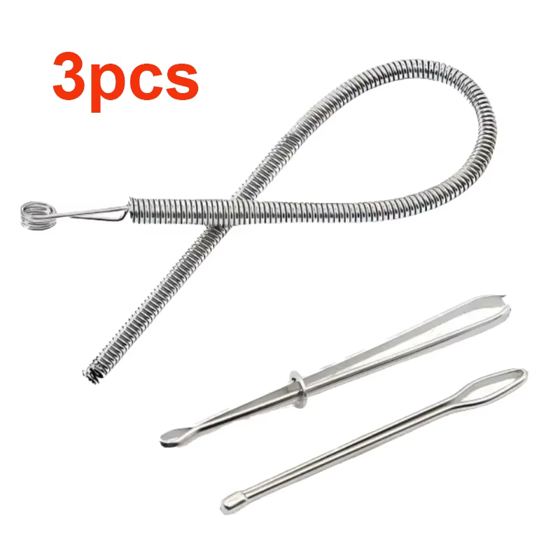 Pinces à vêtements, 3 pièces, outils de couture de bricolage, bande élastique perforée, enfileur de 