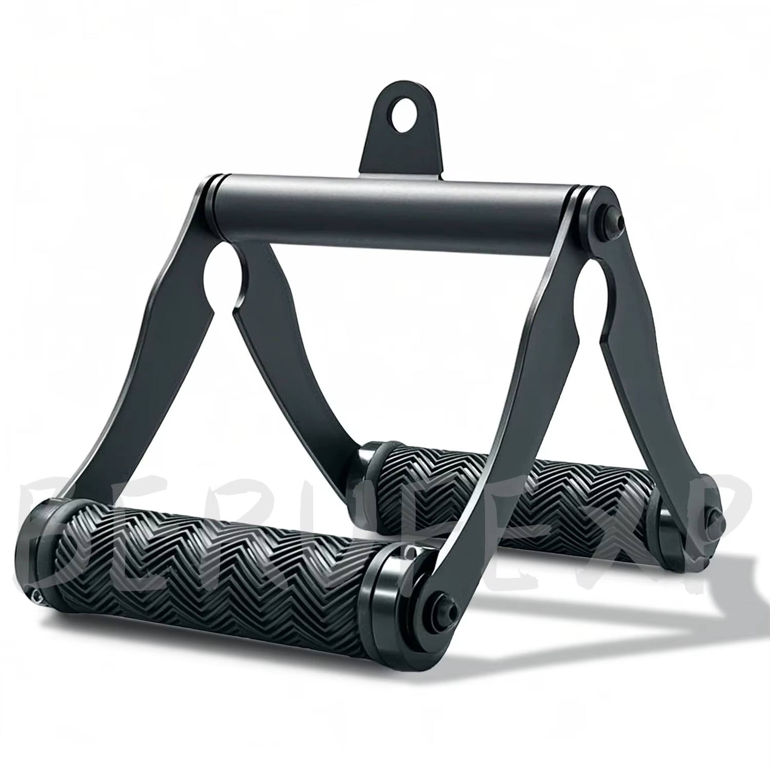BERUFEXP V/T-Bar Row Landmine Handle & LAT Pulldown Accessoire - Équipement de Fitness Robuste Noir 
