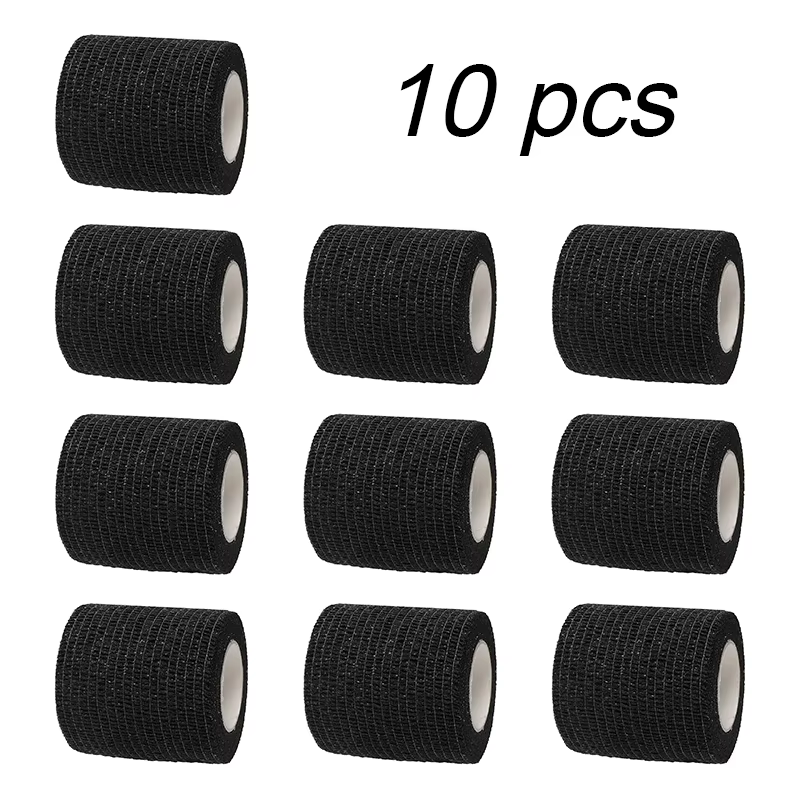 Genouillères élastiques auto-adhésives pour le sport, 4.8 m, 18 couleurs, doigts, chevilles, paumes 