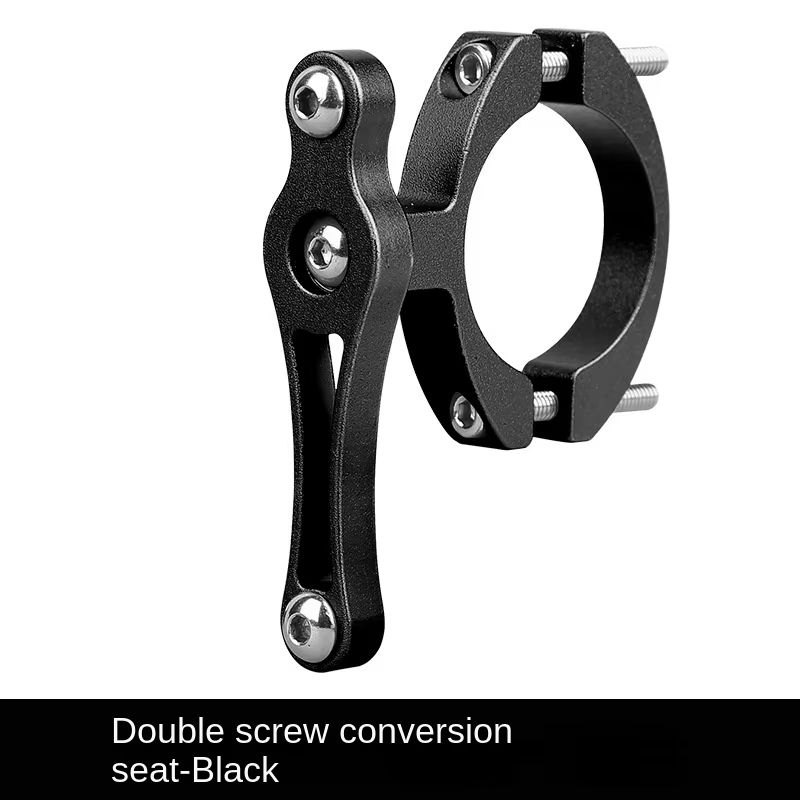 Conversion de porte-bidon de vélo, support de support en alliage d'aluminium, adaptateur de montage 