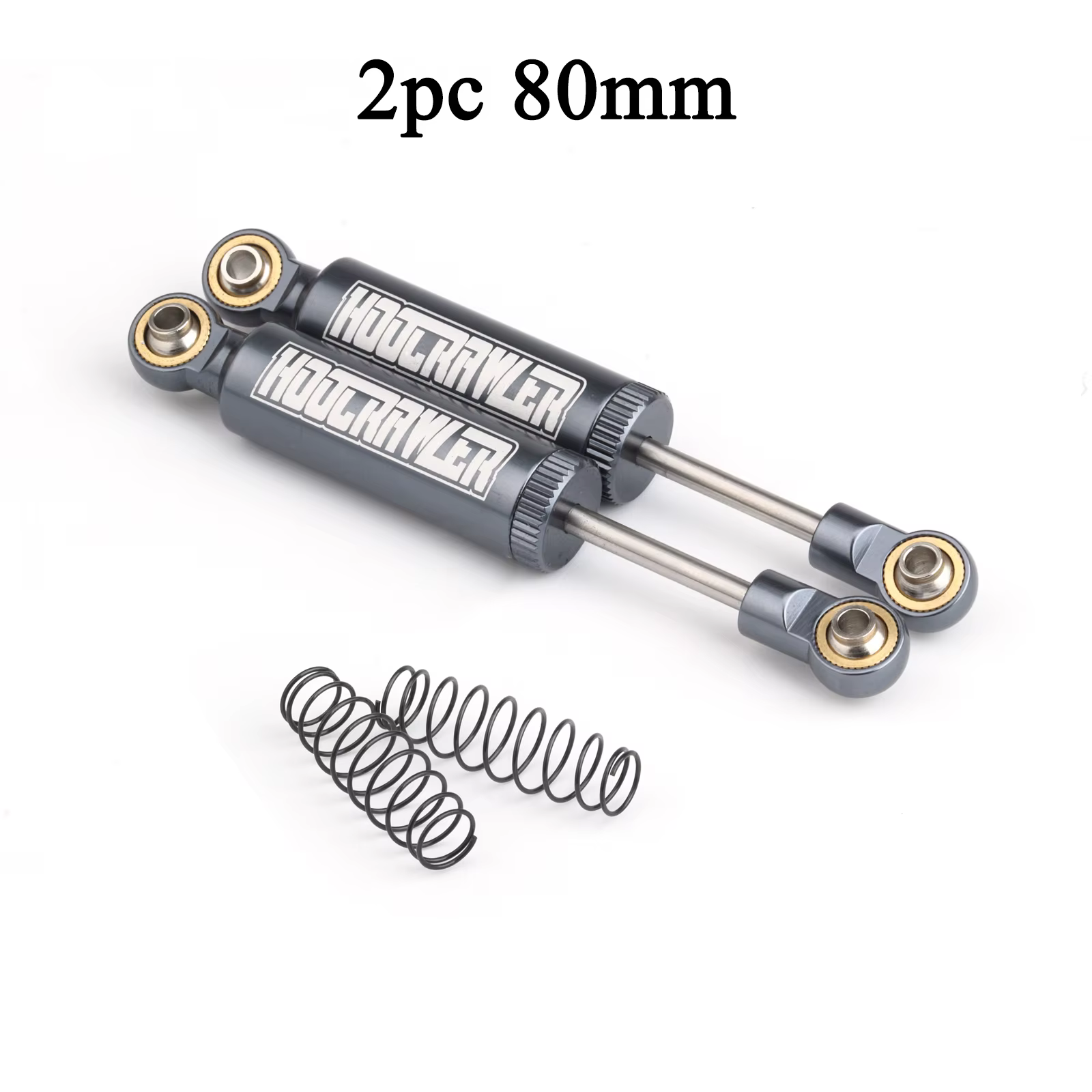 Amortisseur de voiture RC, ressort intégré 70/80/90/100/110mm pour 1/10 RC chenille TRX-4 Axial SCX1