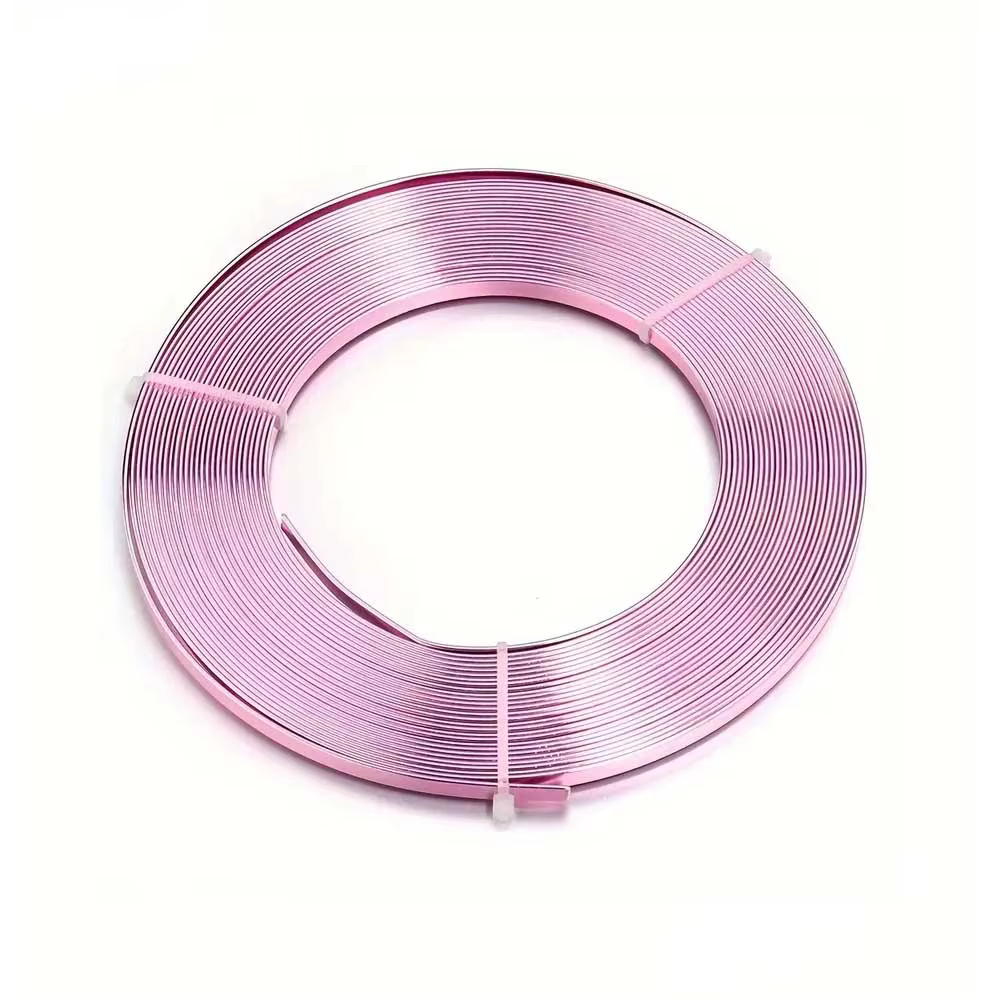 Bande d'aluminium plate de 3m ou 5m/rouleau, 3.5mm de large, matériel perlé fait à la main, Producti