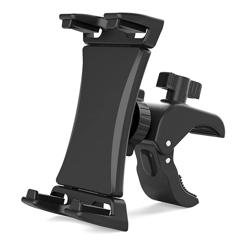 Support de tablette de vélo 4-12 pouces, Support de guidon Flexible pour tapis de course, iPad, Sams