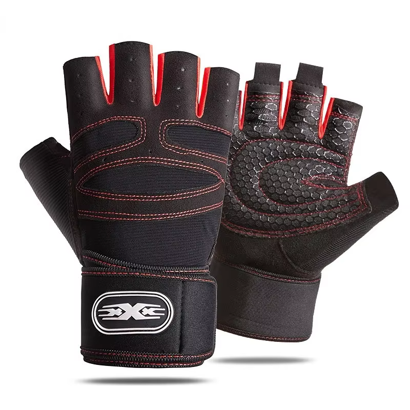 Gants de gymnastique et de Fitness pour hommes et femmes, équipement de musculation, antidérapant, p